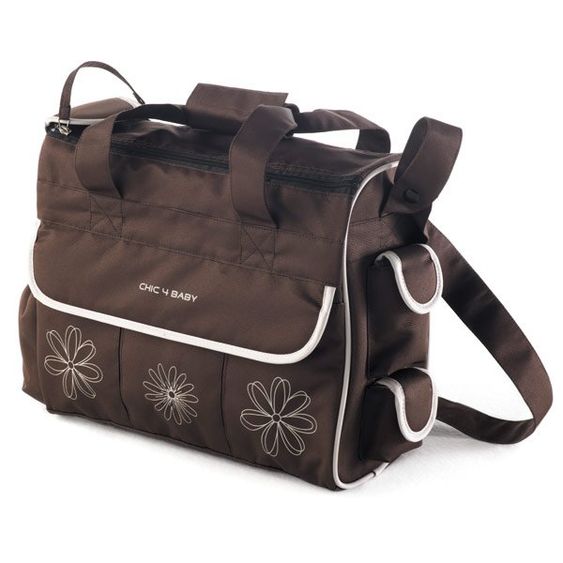 Chic 4 Baby Wickeltasche Luxury - Schokobraun