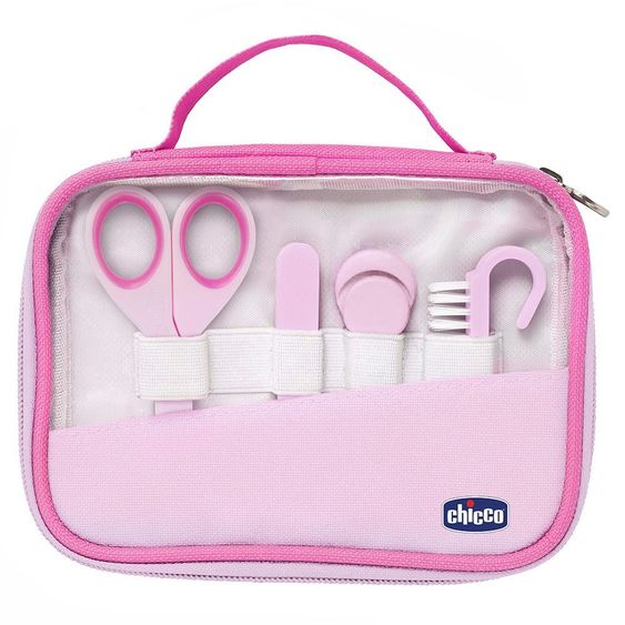 Chicco Set per la cura delle unghie da 10 pezzi - Rosa