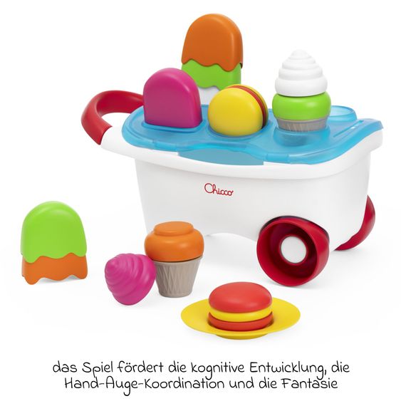 Chicco 19-tlg. Eiswagen zum Sortieren