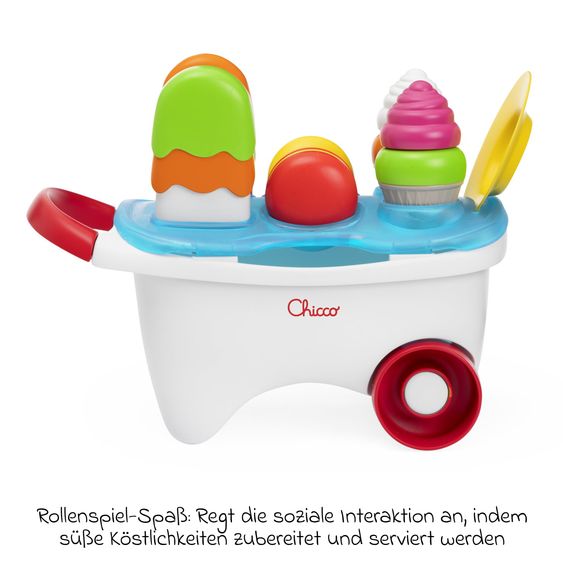 Chicco 19-tlg. Eiswagen zum Sortieren