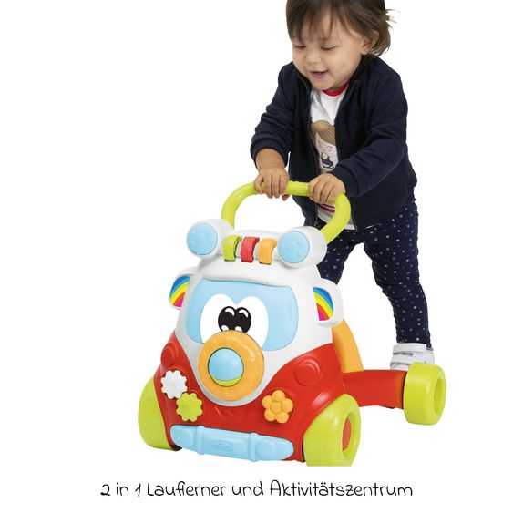 Chicco 2in1 Lauflernhilfe Happy Hippy Walker