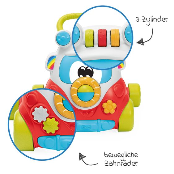 Chicco 2in1 Lauflernhilfe Happy Hippy Walker
