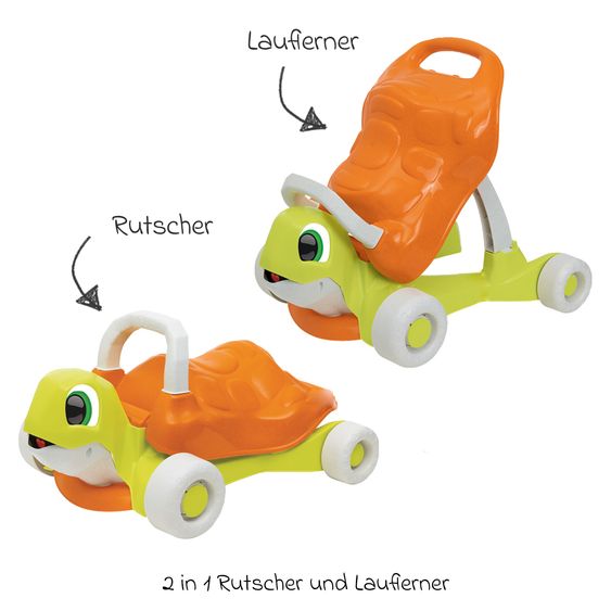 Chicco 2in1 Lauflernhilfe Walk & Ride Turtle