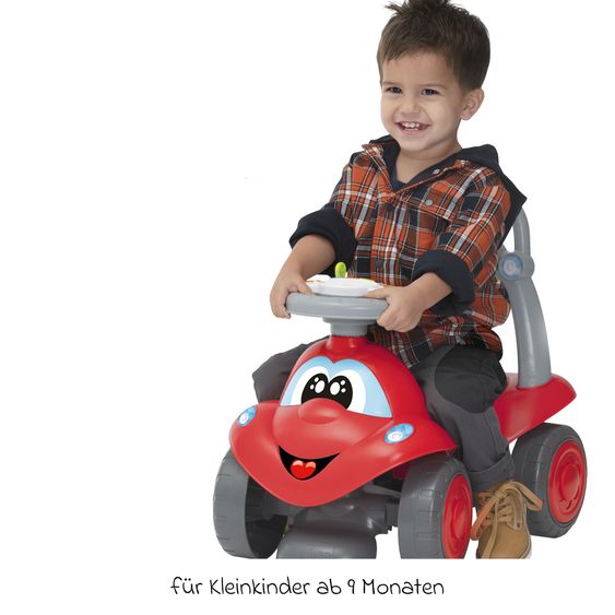 Chicco 2in1 Lauflernrutscher Billy erste Schritte und Rutscher - Rot