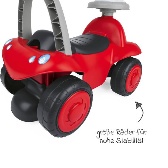 Chicco 2in1 Lauflernrutscher Billy erste Schritte und Rutscher - Rot