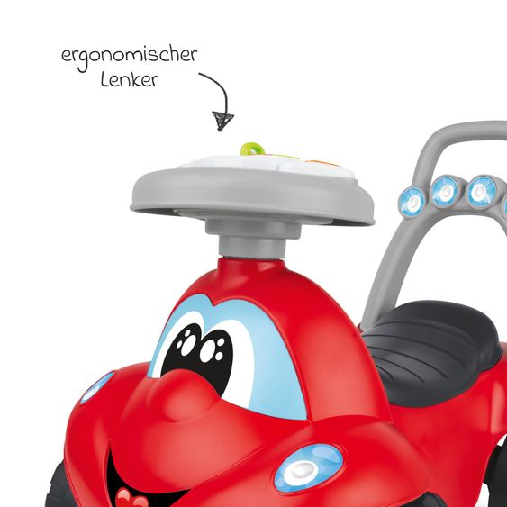Chicco 2in1 Lauflernrutscher Billy erste Schritte und Rutscher - Rot
