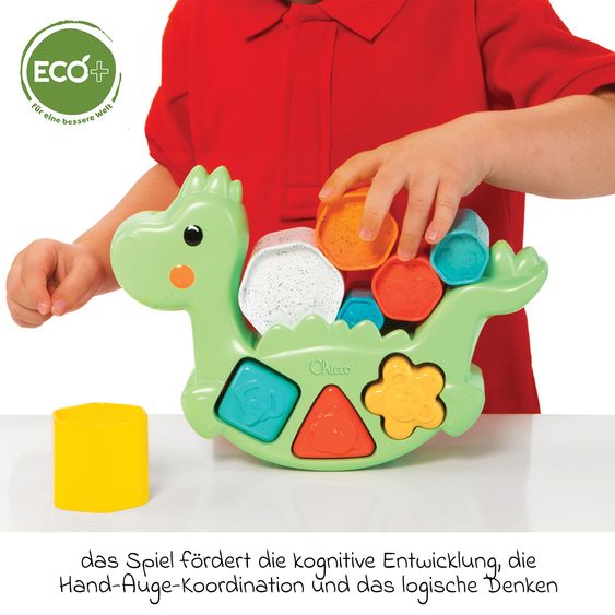 Chicco 2in1 Schaukeldino ECO+ mit 3 Spielmodi