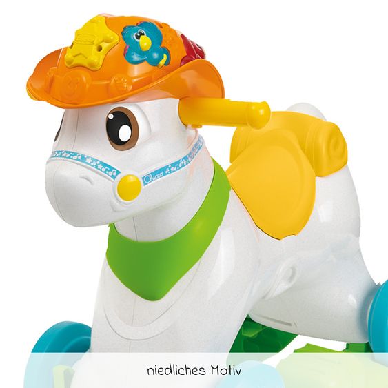 Chicco 2in1 Schaukelpferd Rodeo & Friends mit Music & Lichter