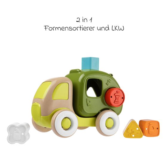 Chicco 2in1 Sortierauto Lorry mit 5 Formen