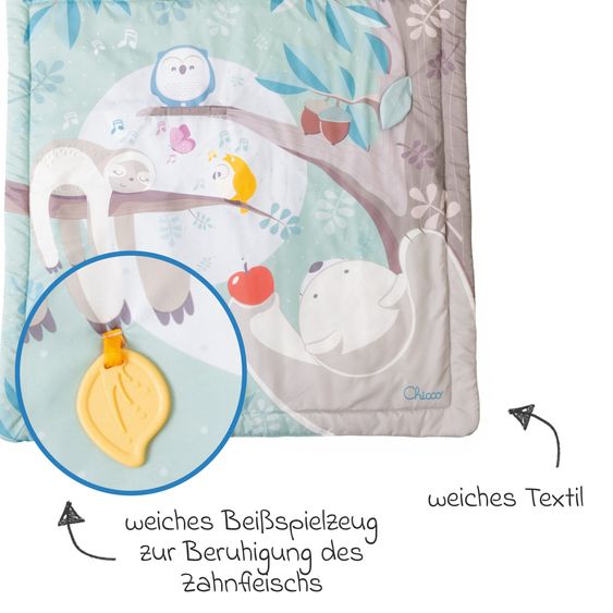 Chicco 2in1 Spielmatte Elektronisch mit Tag & Nacht Modus und Musik