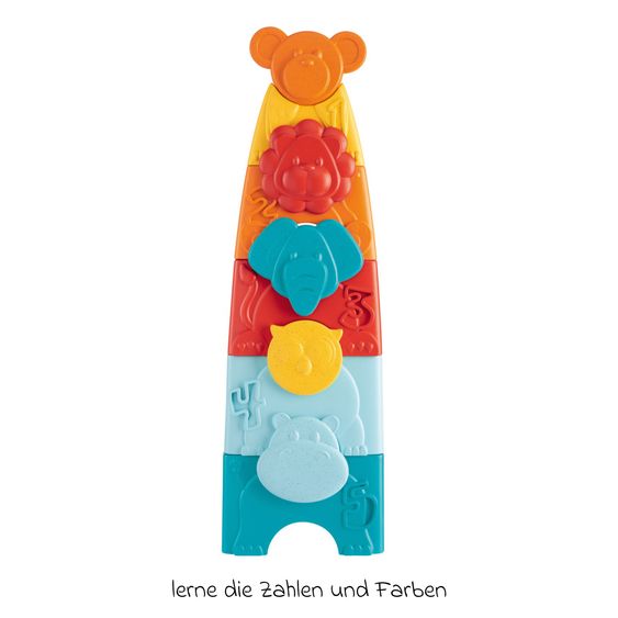 Chicco 2in1 Stapelturm Eco+ Turm der Tiere