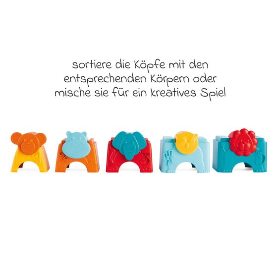 Chicco 2in1 Stapelturm Eco+ Turm der Tiere