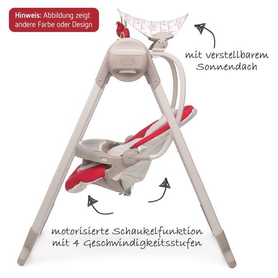 Chicco Babyschaukel Polly Swing Up - Silver