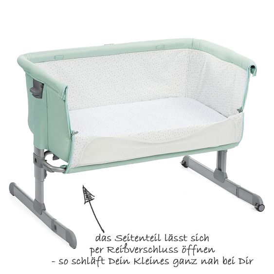 Chicco Beistellbett Next 2 Me - Dusty Green