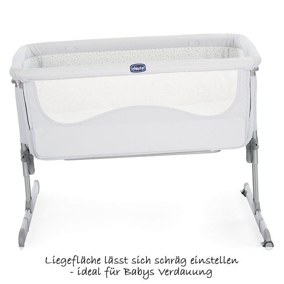 Chicco Beistellbett Next 2 Me - Light Grey