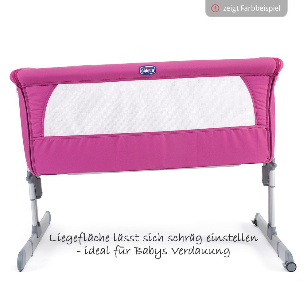 Chicco Beistellbett Next 2 Me - Silver 