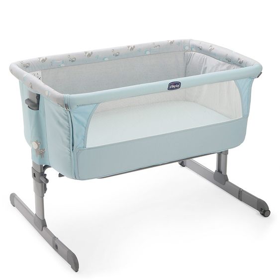 Chicco Beistellbett Next 2 Me - Sky - Blau