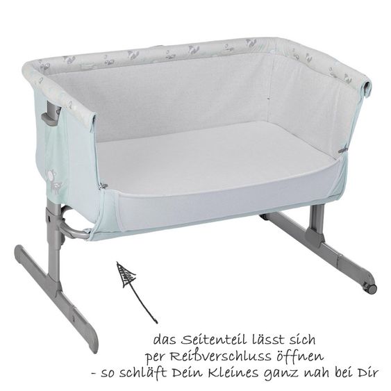 Chicco Beistellbett Next 2 Me - Sky - Blau
