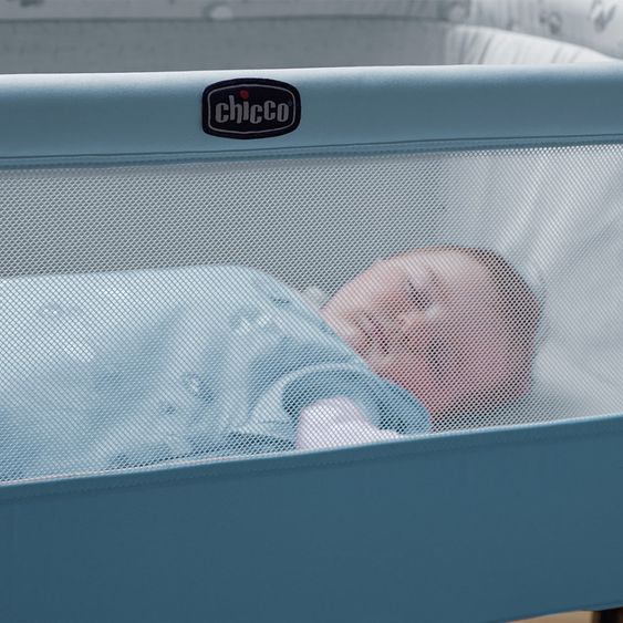 Chicco Beistellbett Next 2 Me - Sky - Blau