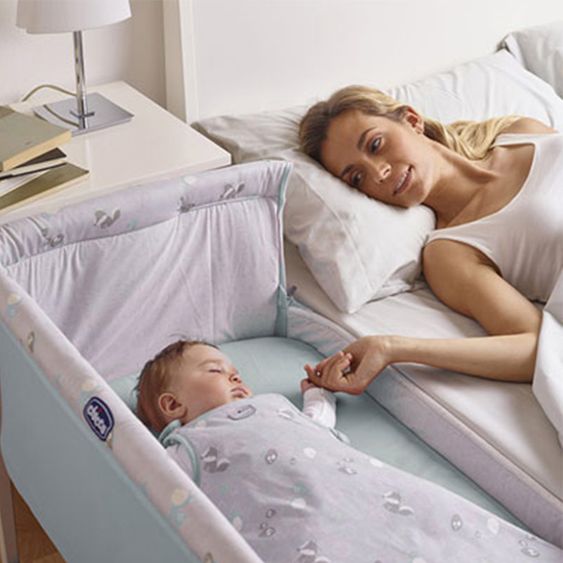 Chicco Beistellbett Next 2 Me - Sky - Blau