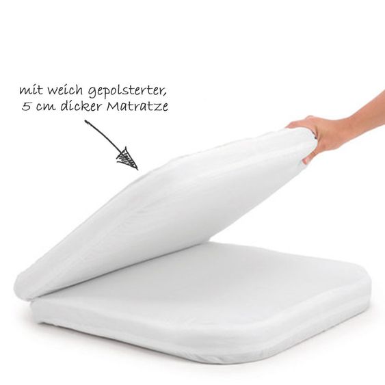 Chicco Beistellbett Next2me Air - India Ink