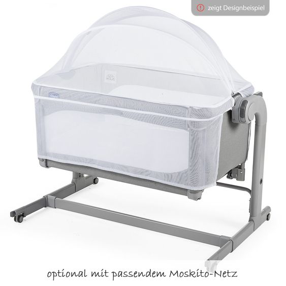 Chicco Next2me Air Bassinet - Rosa Paradiso