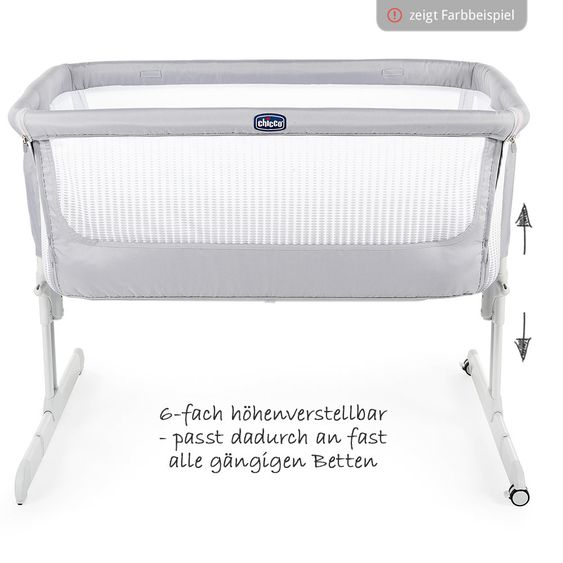 Chicco Next2me Air Bassinet - Rosa Paradiso