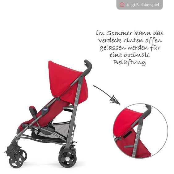Chicco Buggy Lite Way 3 - Red Plum