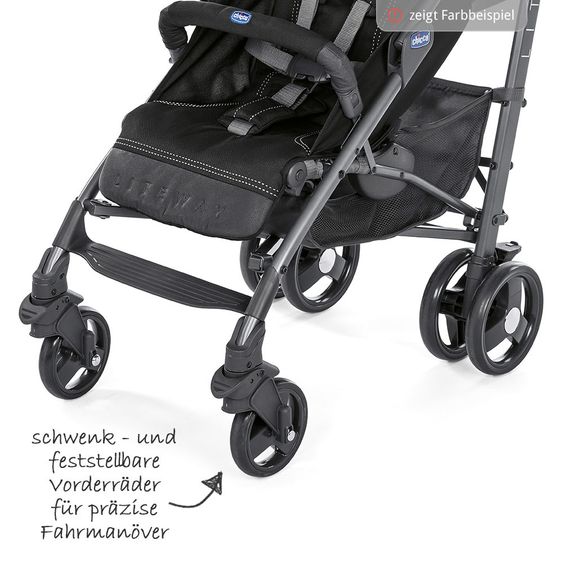 Chicco Buggy Lite Way 3 - Red Plum