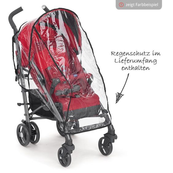 Chicco Buggy Lite Way 3 - Red Plum