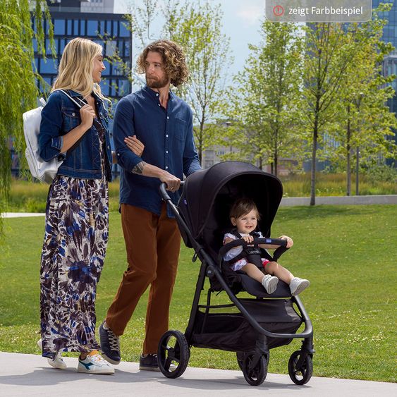 Chicco Buggy & Sportwagen Multiride bis 22 kg belastbar, inkl. Fußdecke & Regenschutz - Grey
