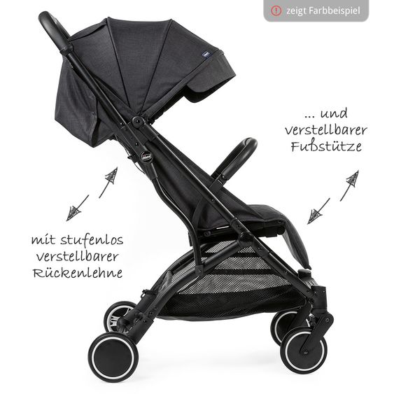 Chicco Trolley per passeggino con maniglia per il trasporto e copertura antipioggia - Lollipop