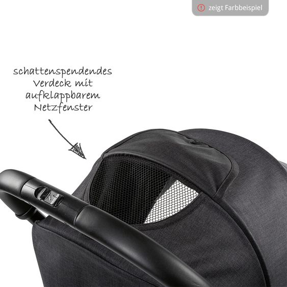 Chicco Trolley per passeggino con maniglia per il trasporto e copertura antipioggia - Lollipop
