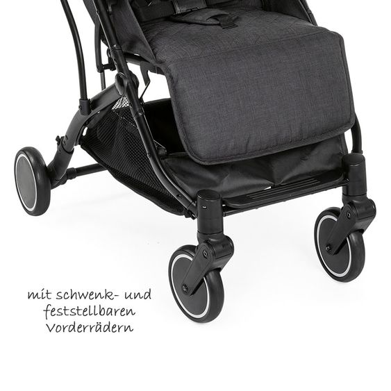Chicco Trolley per passeggino con maniglia per il trasporto e copertura antipioggia - Pietra