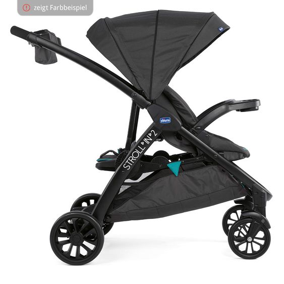Chicco Geschwisterwagen Stroll in 2 - Lava
