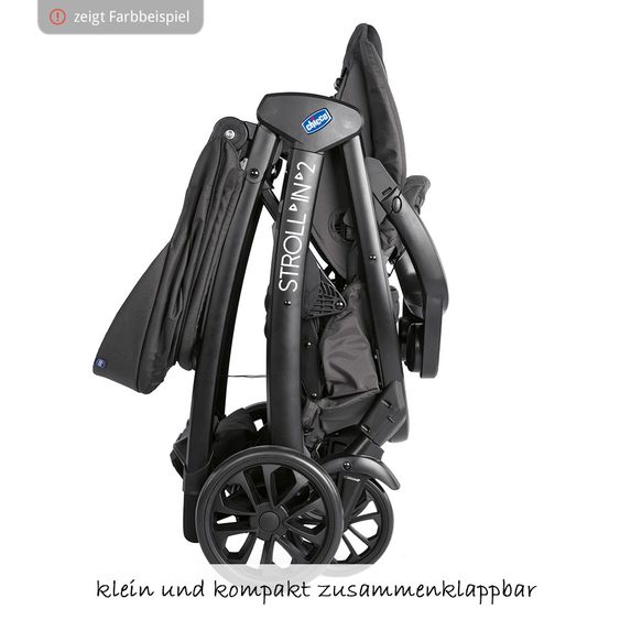 Chicco Geschwisterwagen Stroll in 2 - Lava