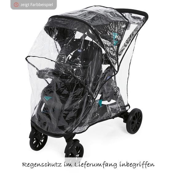 Chicco Geschwisterwagen Stroll in 2 - Lava
