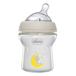 Glas-Flasche Naturalfeeling 150 ml + Silikon-Trinksauger