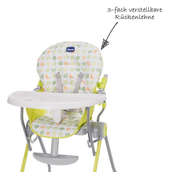 Chicco Hochstuhl Pocket Meal - Green Apple
