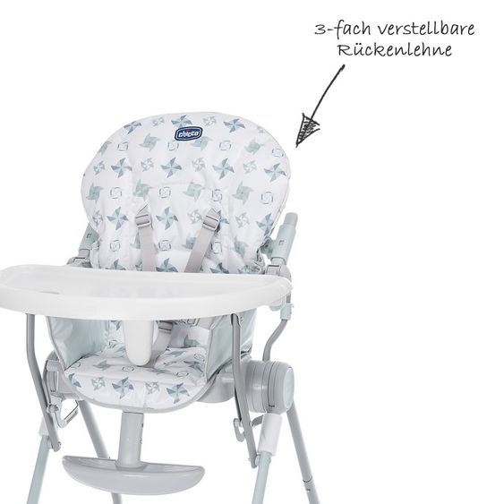 Chicco Hochstuhl Pocket Meal - Light Grey