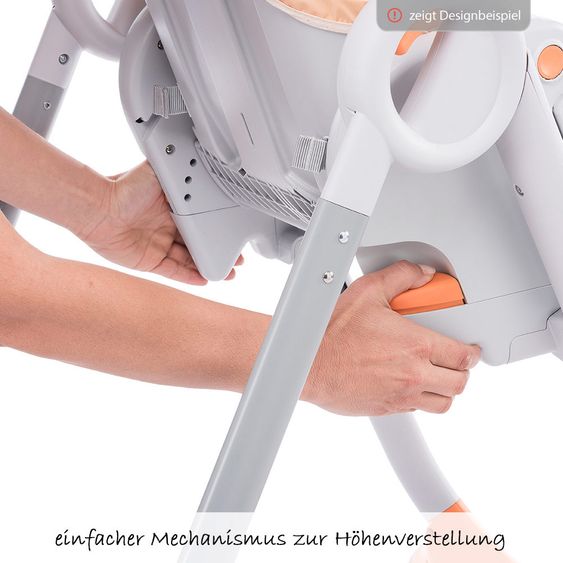 Chicco Hochstuhl Polly 2 Start - Baby Elephant
