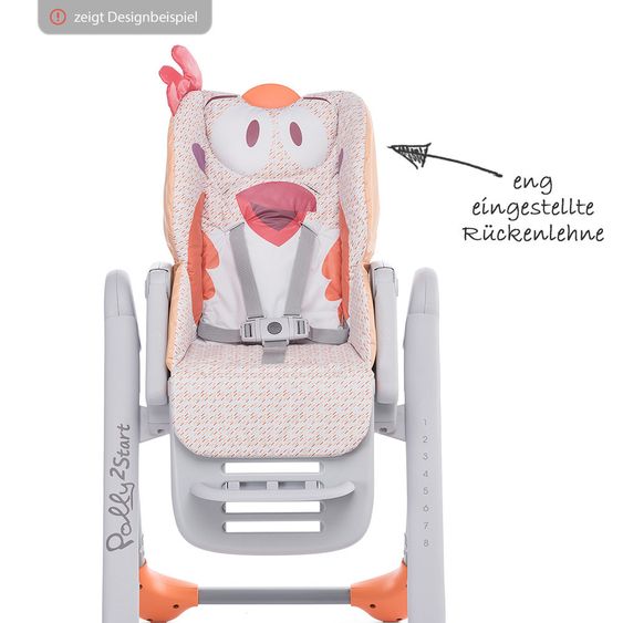 Chicco Hochstuhl Polly 2 Start - Caramel