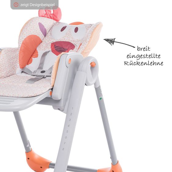 Chicco Hochstuhl Polly 2 Start - Caramel
