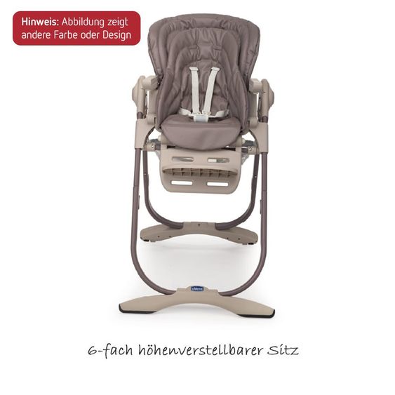 Chicco Hochstuhl Polly Magic - Dark Grey