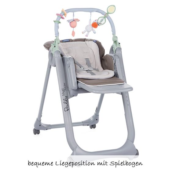 Chicco Hochstuhl Polly Magic Relax - Anthracite