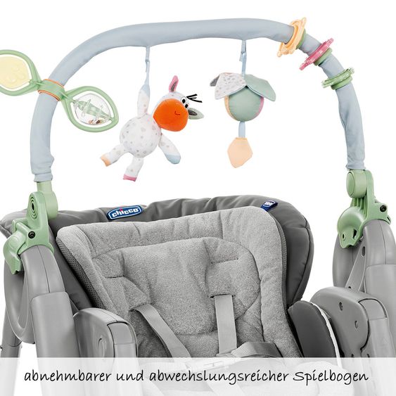 Chicco Hochstuhl Polly Magic Relax - Anthracite