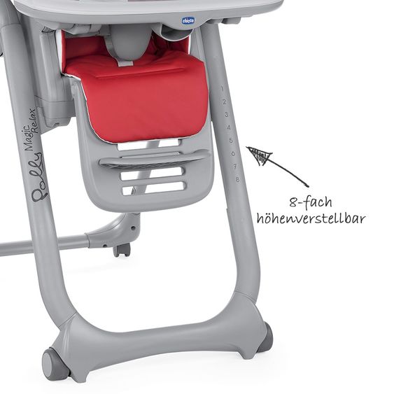 Chicco Hochstuhl Polly Magic Relax - Red