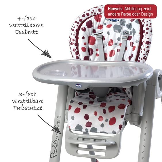 Chicco Hochstuhl Polly Progres5 - Grey