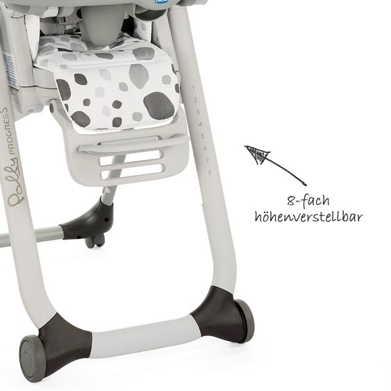 Chicco Hochstuhl Polly Progress - Anthrazit