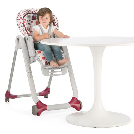 Chicco Hochstuhl Polly Progress - Cherry